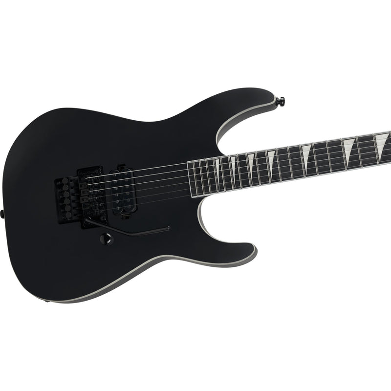 Jackson Pro Plus Pure Metal Limited Edition Soloist SL1A Guitar w/ Bare Knuckles Pickup & Gig Bag - Satin Black