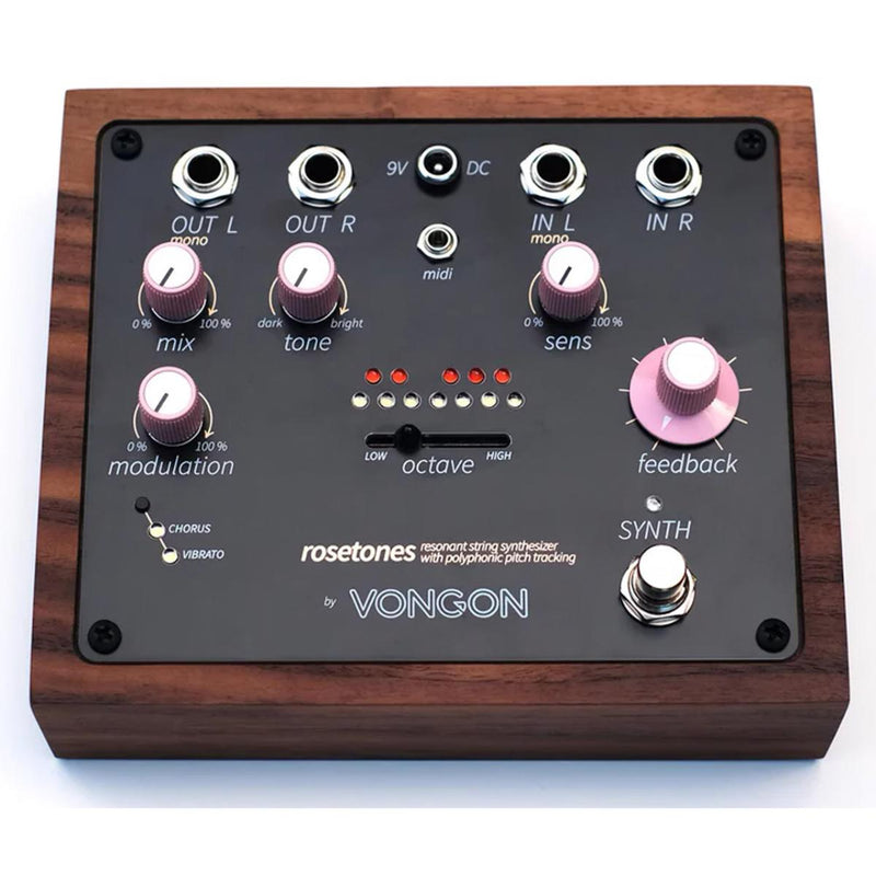 VONGON Rosetones Resonant String Synthesizer Pedal