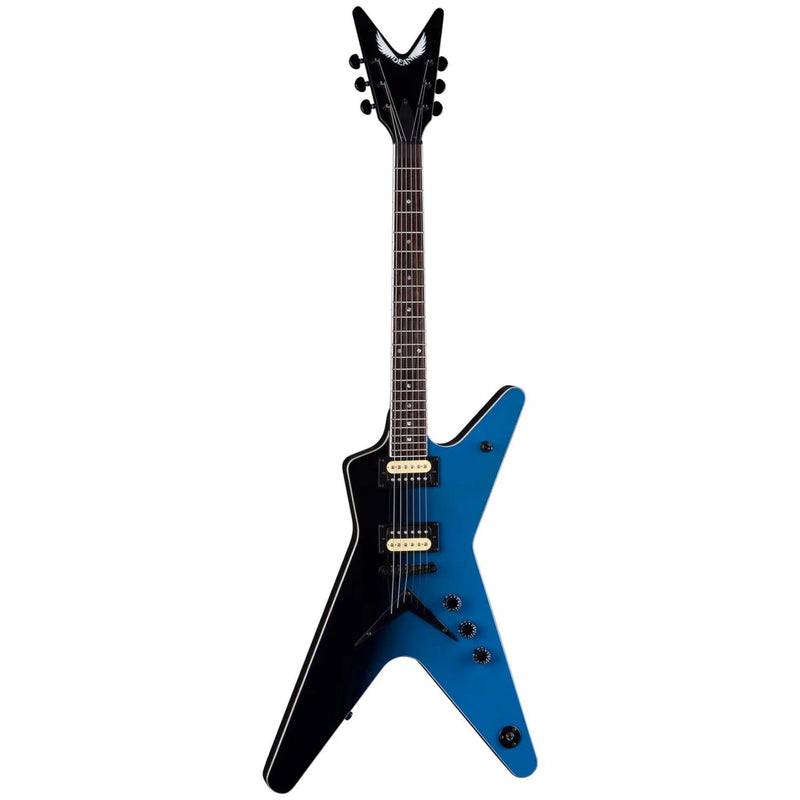 Dean ML 79 Guitar - Black to Blue Fade