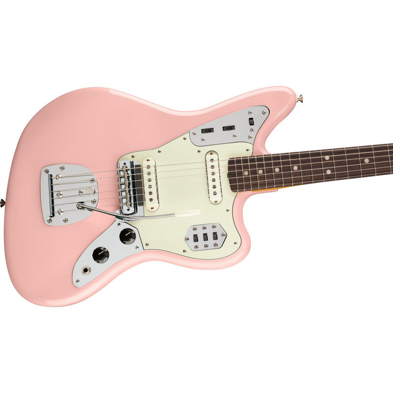 Fender Vintera III Mid 60s Jaguar Guitar w/ Gig Bag - Shell Pink