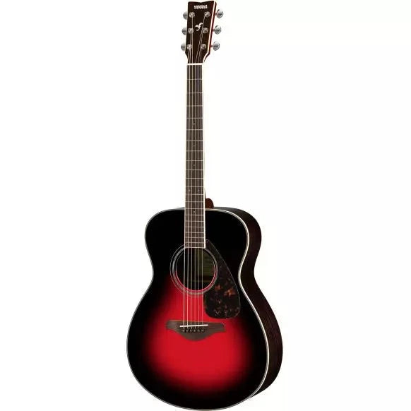 Yamaha FS830 Concert Folk Body Acoustic Guitar - Dusk Sun Red