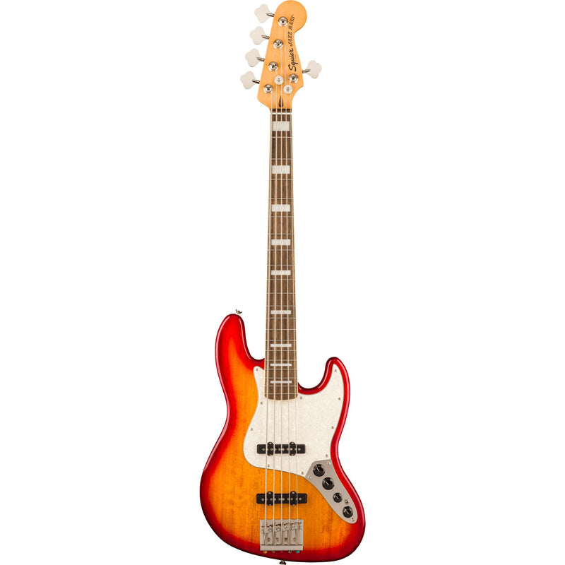 Squier Classic Vibe Active '70s Jazz Bass V 5-String Bass - Sienna Sunburst
