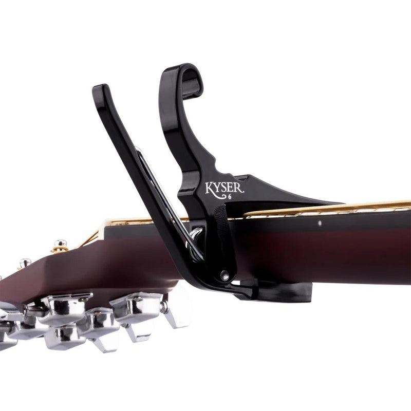 Kyser Quick-Change 6-String Guitar Capo - Black