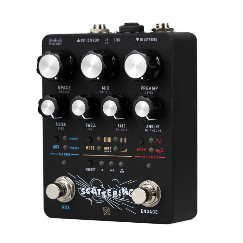 Electronic Audio Experiments Scattering Stereo Reverb Pedal