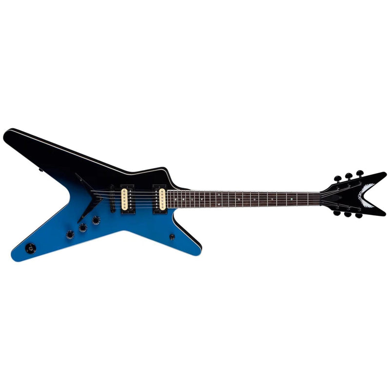 Dean ML 79 Guitar - Black to Blue Fade