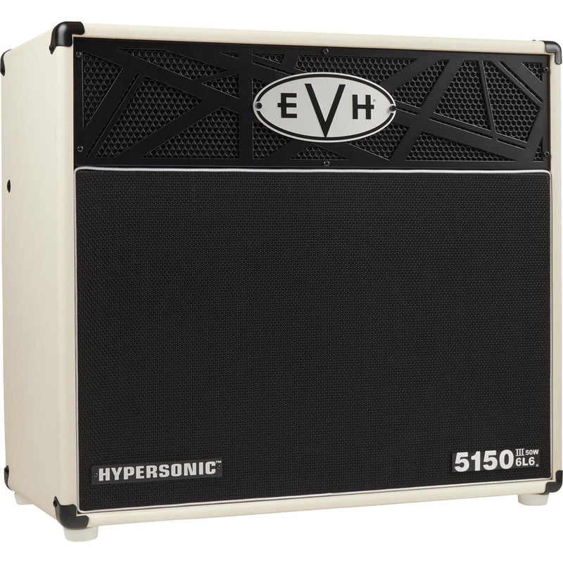 EVH 5150III Hypersonic 6L6 50 Watt 1x12" Guitar Amplifier Combo - Ivory