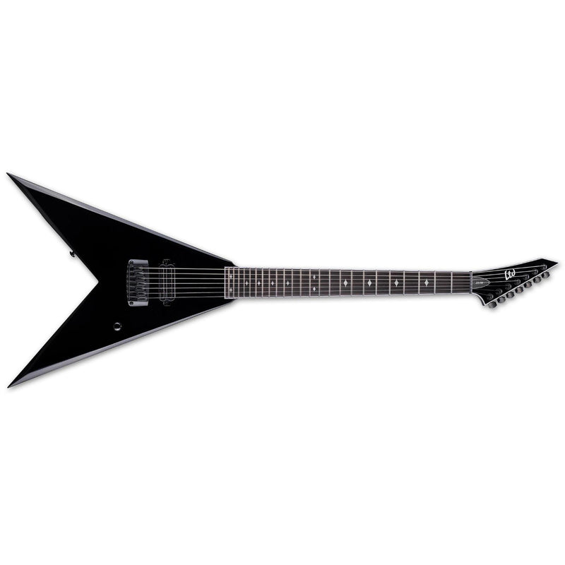 LTD JS-7 Jack Simmons Signature 7-string Baritone Guitar w/ Hardshell Case - Black