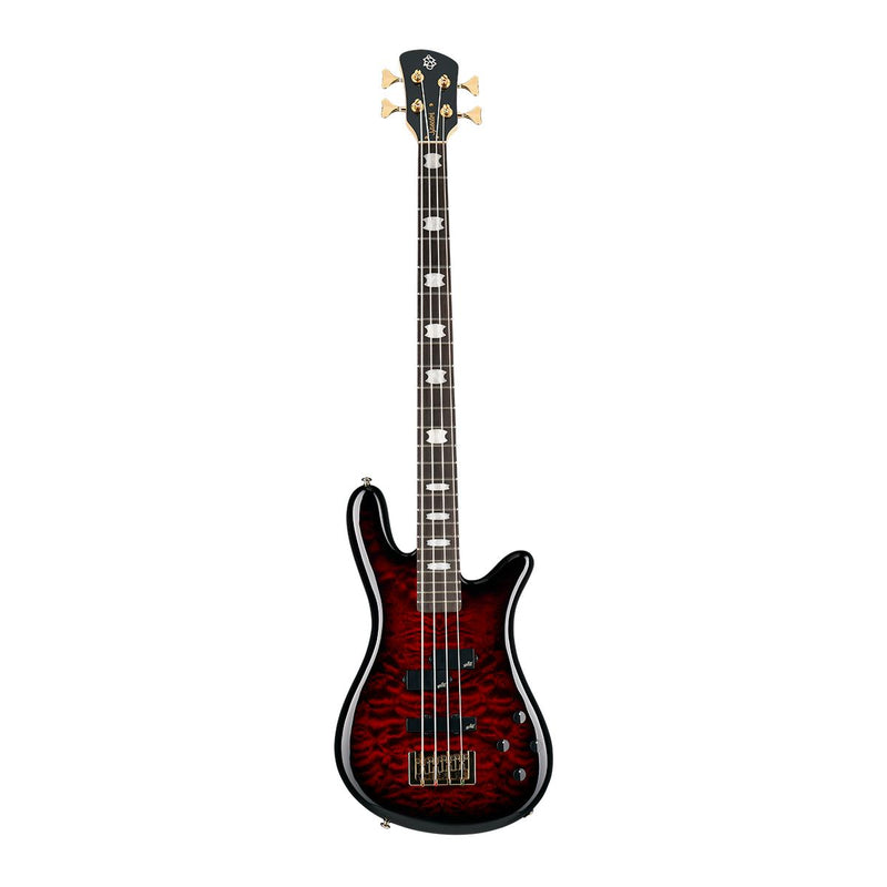Spector Icon NS 2 Bolt-On 4-String Bass w/ Aguilar Pickups - Black Cherry Gloss