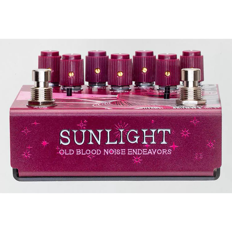 Old Blood Noise Endeavors Sunlight Stereo Dynamic Reverb Pedal - Maroon