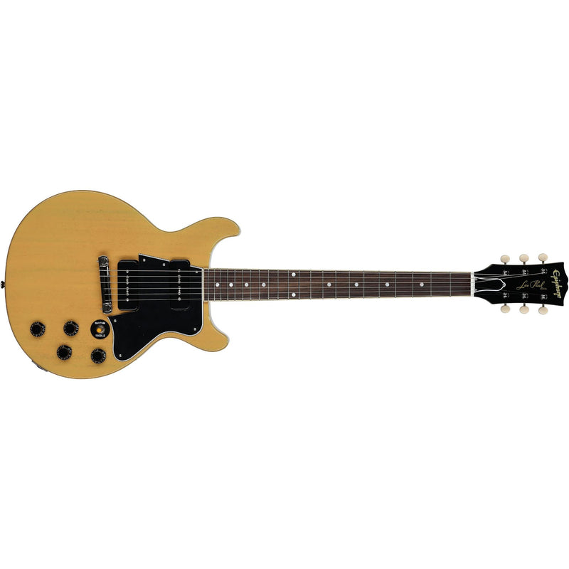 Epiphone Inspired by Gibson Custom 1960 Les Paul Special Double Cut Reissue Guitar w/ Hardshell case - TV Yellow