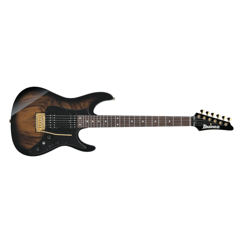 Ibanez AZ41P1EW Premium Guitar w/ Seymour Duncan Pickups & Gig Bag - Natural Gray Burst