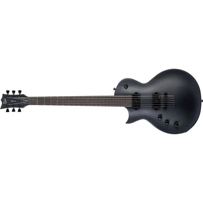 ESP LTD Eclipse EC-1000 Baritone Left Handed Guitar w/ Fishman Fluence Pickups - Charcoal Metallic Satin