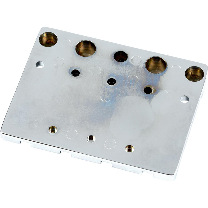 Fender HiMass 4-String Bass Bridge Assembly w/ Brass Saddles - Chrome