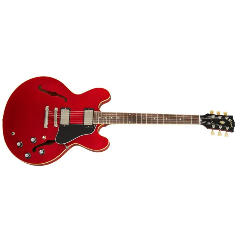 Gibson ES-335 Satin Semi-Hollow Guitar w/ Hardshell Case - Satin Cherry