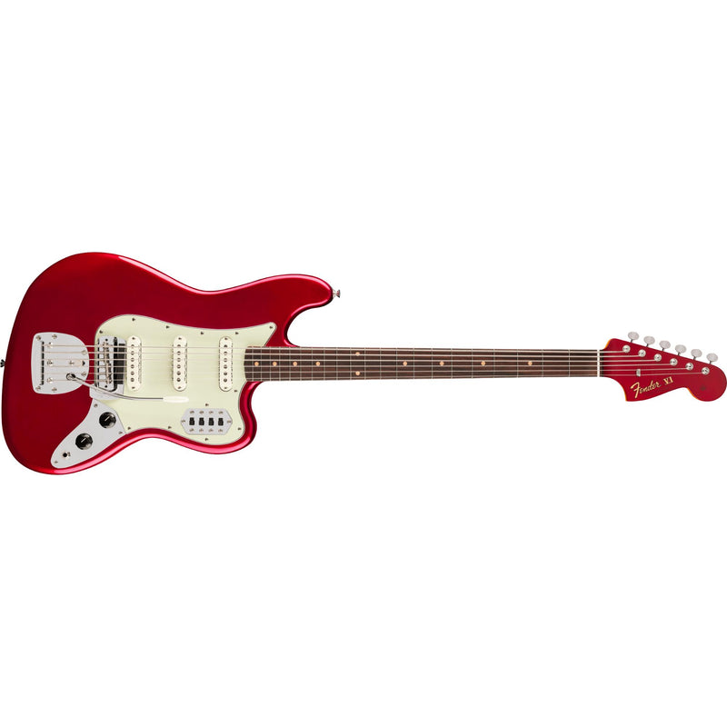 Fender Vintera III Early 60s Bass VI 6-String Bass w/ Gig Bag - Candy Apple Red