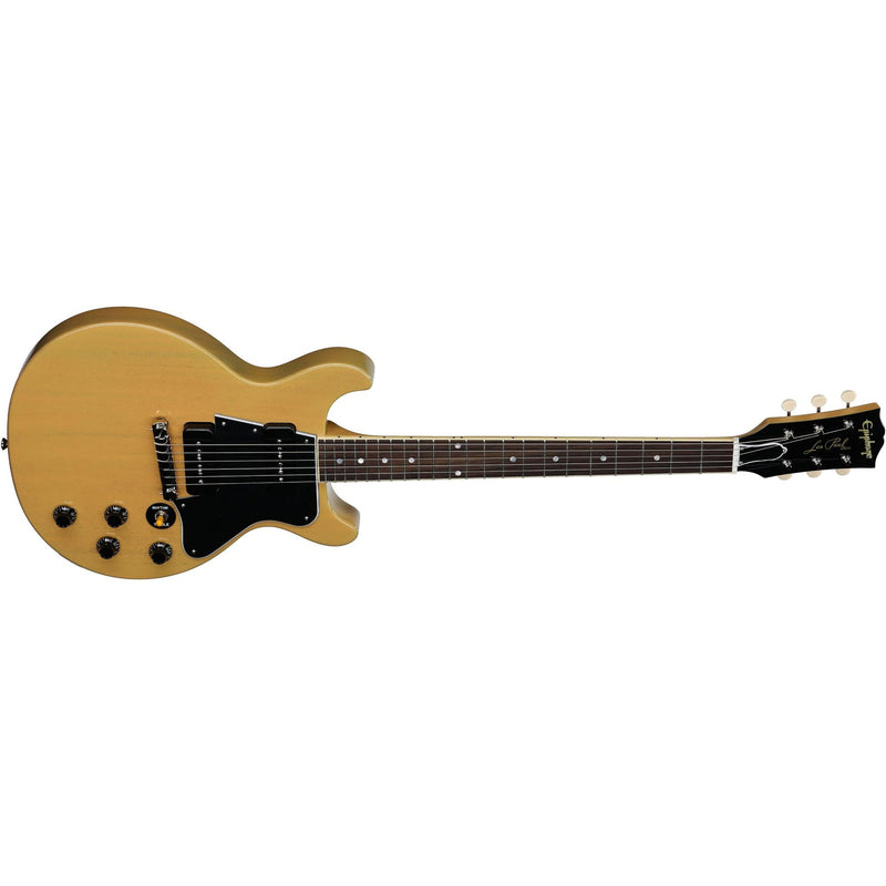Epiphone Inspired by Gibson Custom 1960 Les Paul Special Double Cut Reissue Guitar w/ Hardshell case - TV Yellow