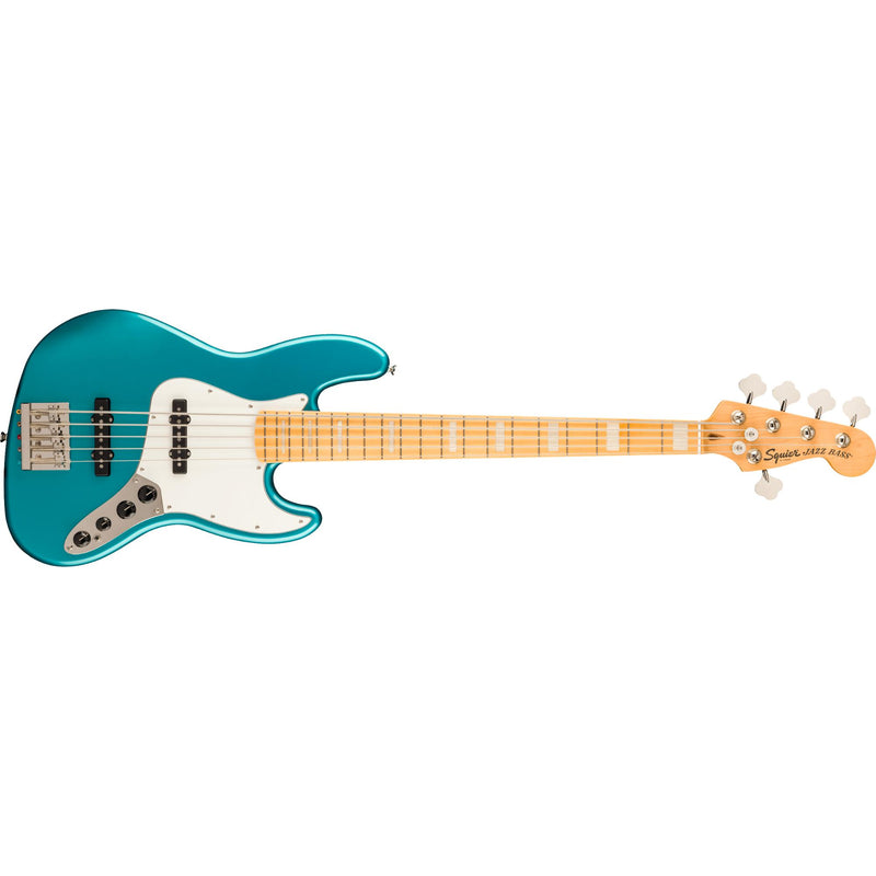 Squier Classic Vibe Active '70s Jazz Bass V 5-String Bass - Ocean Turquoise