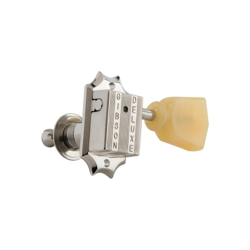 Gibson PMMH-050 Vintage Nickel 3+3 Machine Heads - Yellow Buttons