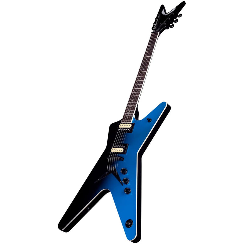 Dean ML 79 Guitar - Black to Blue Fade