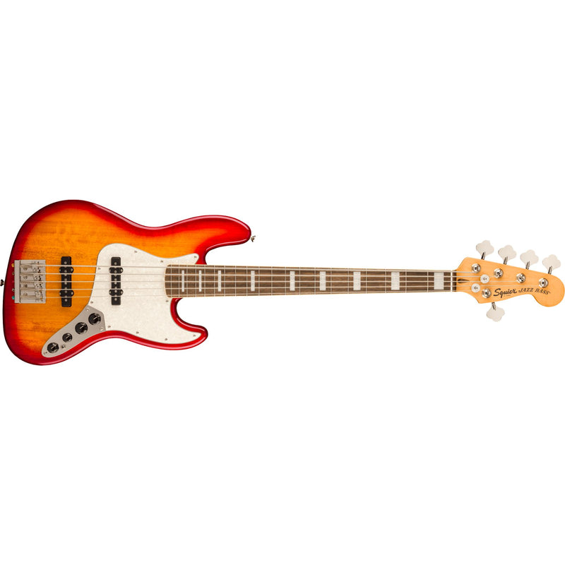 Squier Classic Vibe Active '70s Jazz Bass V 5-String Bass - Sienna Sunburst