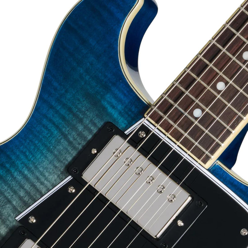 Epiphone Les Paul Special Double Cut Figured - Ocean Water