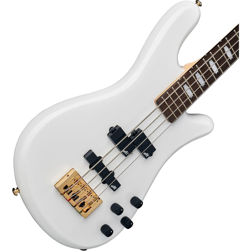 Spector Icon NS 2 Bolt-On 4-String Bass w/ Aguilar Pickups - White Gloss