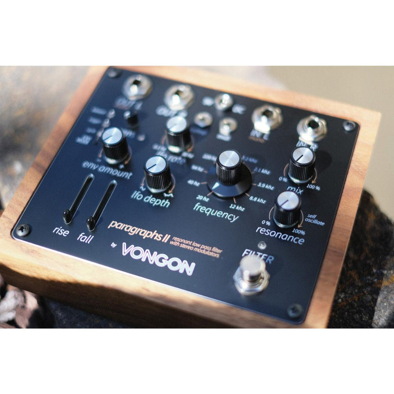 VONGON Paragraphs II Resonant Low Pass Filter Pedal