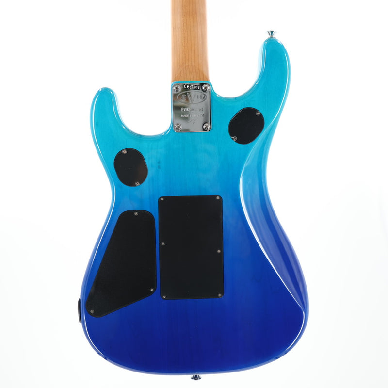 EVH 5150 Series DX Deluxe QM Baked Maple Neck Guitar w/ Gig Bag - Pacific Drift