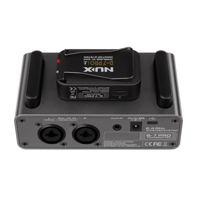 NUX B-7Pro 2.4GHz Pro-Level Wireless In-Ear Monitor System