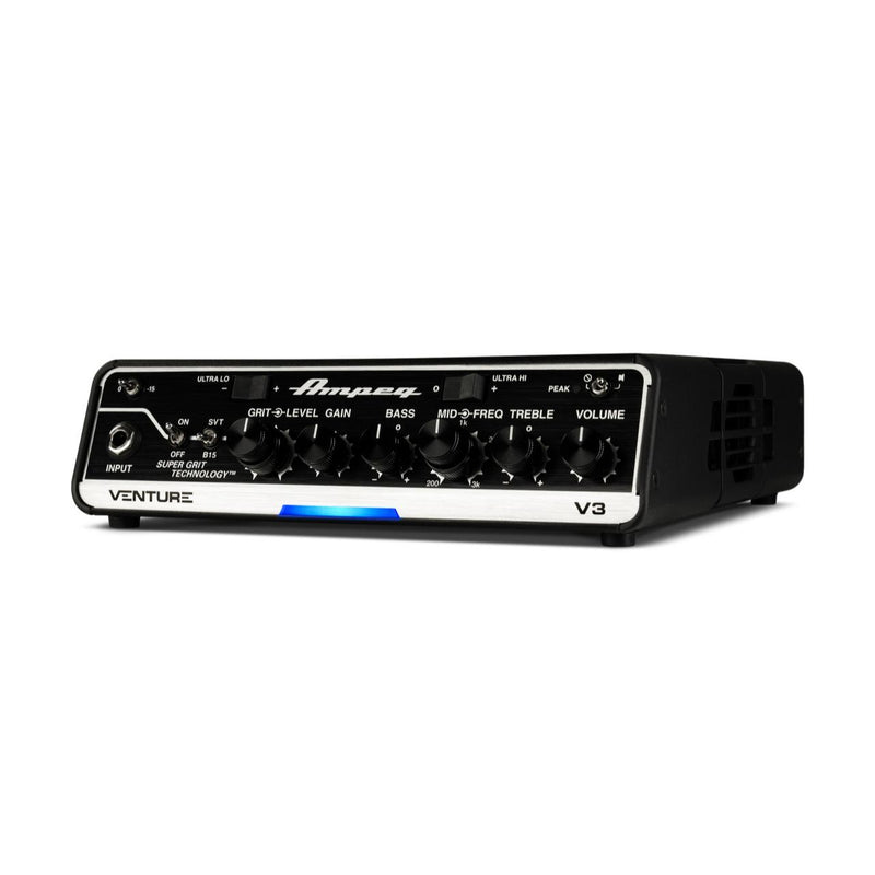 Ampeg Venture V3 300 Watt Solid State Bass Amplifier Head