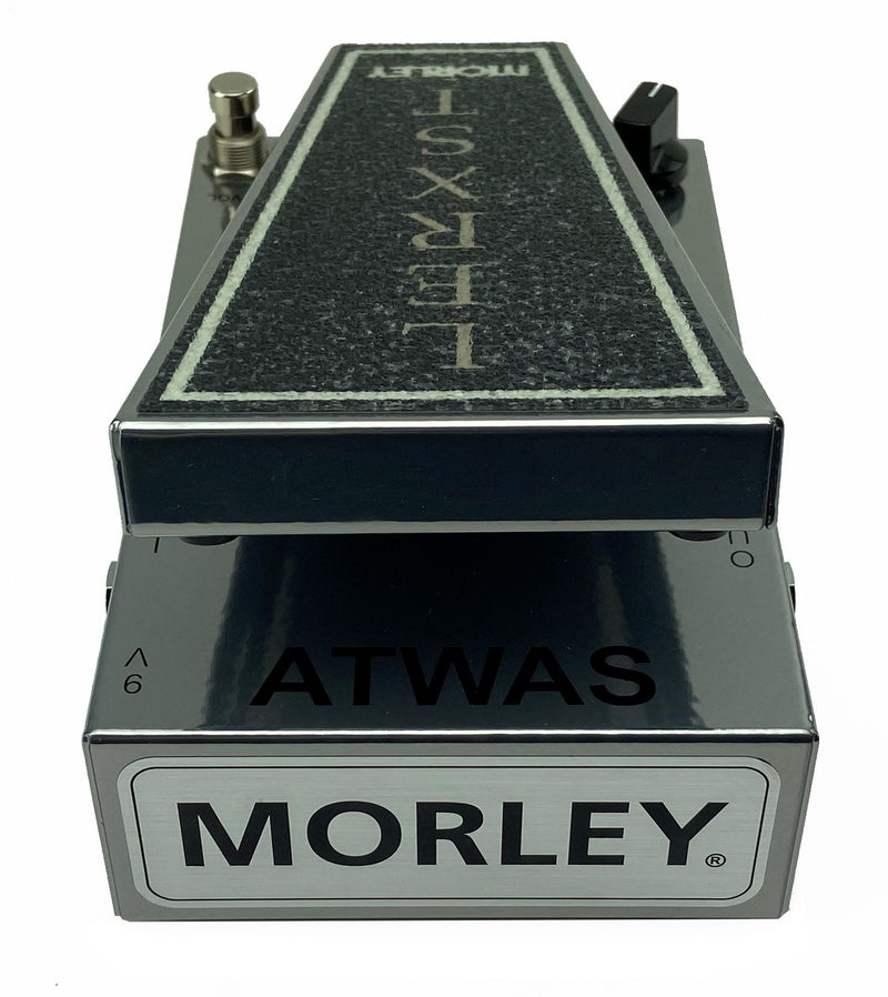 Lerxst ATWAS All The World’s A Stage Wah / Volume Pedal w/ Hand-Signed Backstage Laminate - Chrome