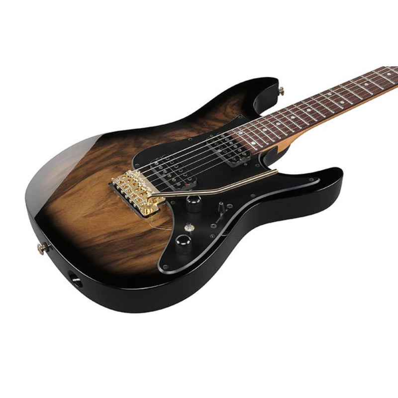 Ibanez AZ41P1EW Premium Guitar w/ Seymour Duncan Pickups & Gig Bag - Natural Gray Burst
