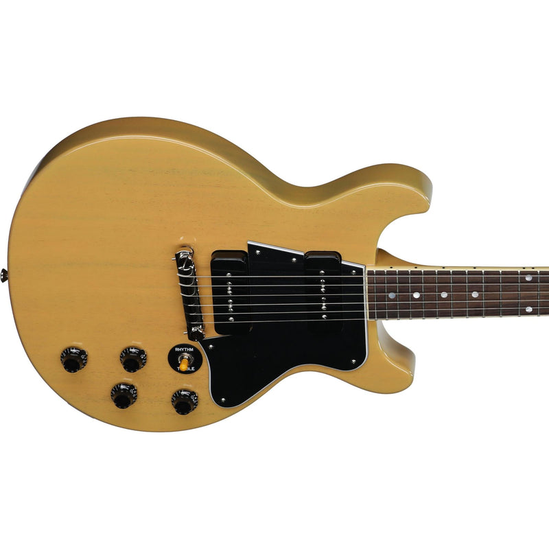Epiphone Inspired by Gibson Custom 1960 Les Paul Special Double Cut Reissue Guitar w/ Hardshell case - TV Yellow