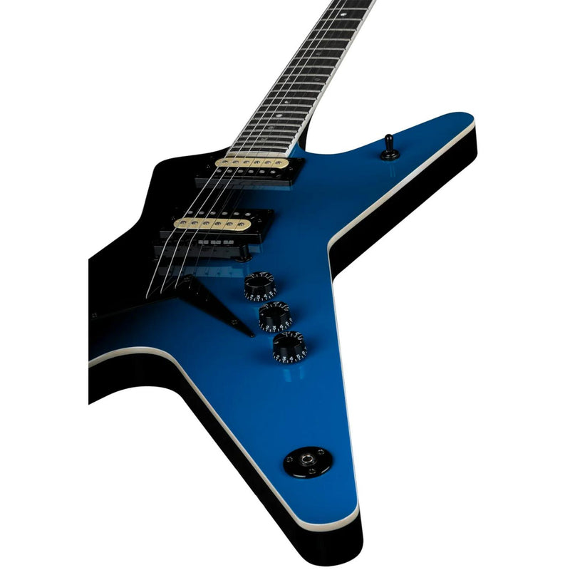 Dean ML 79 Guitar - Black to Blue Fade
