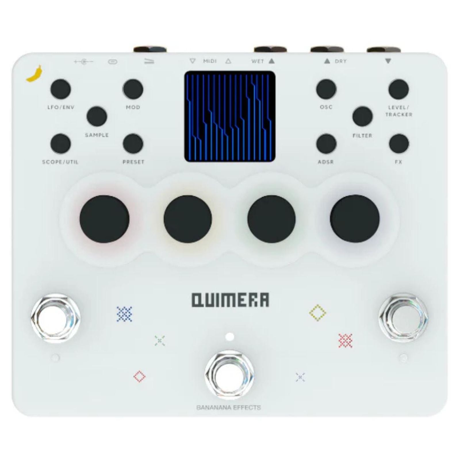 Bananana QUIMERA Synthesizer Pedal – Motor City Guitar