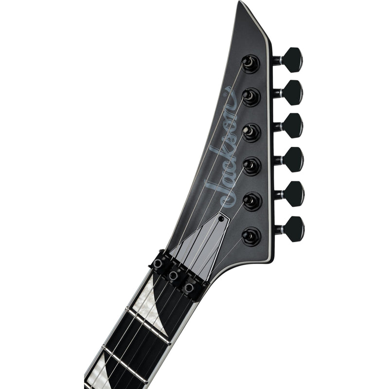Jackson Pro Plus Pure Metal Limited Edition Rhoads RR1A Guitar w/ Bare Knuckles Pickup & Gig Bag - Satin Black