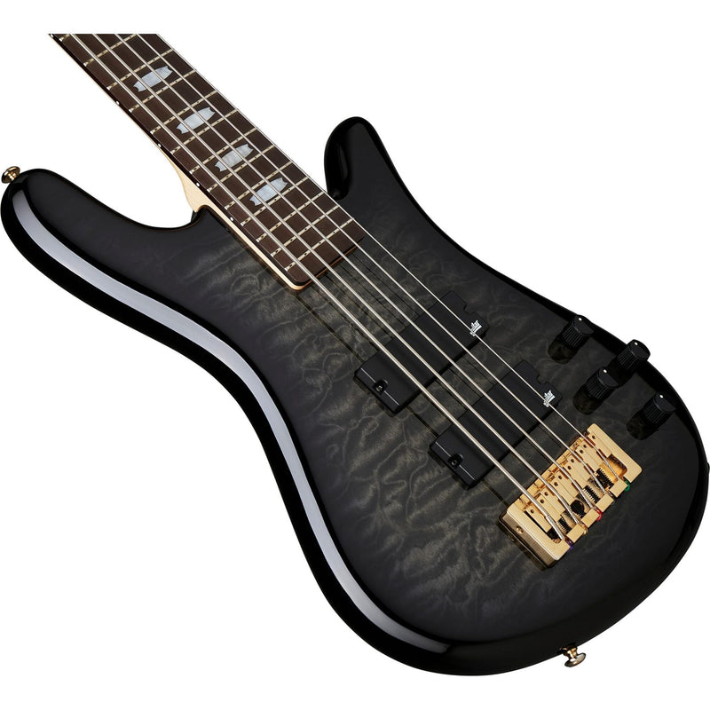 Spector Icon NS-5 Boly-On 5-String Bass - Black Stain Gloss