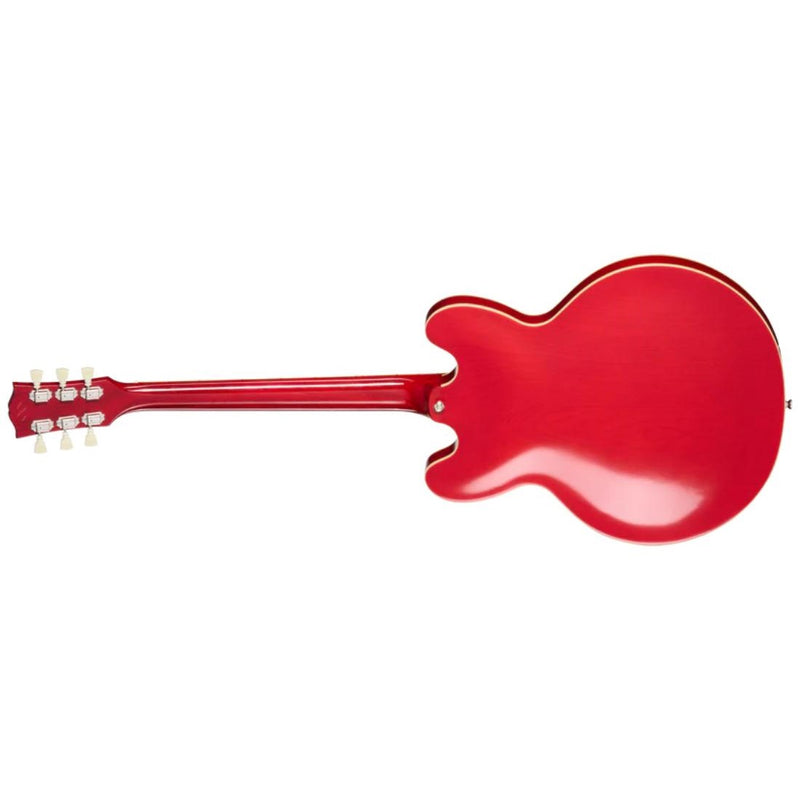 Epiphone 1962 ES-335 Reissue Inspired by Gibson Custom Semi-Hollow Guitar w/ Hardshell Case - Sixties Cherry