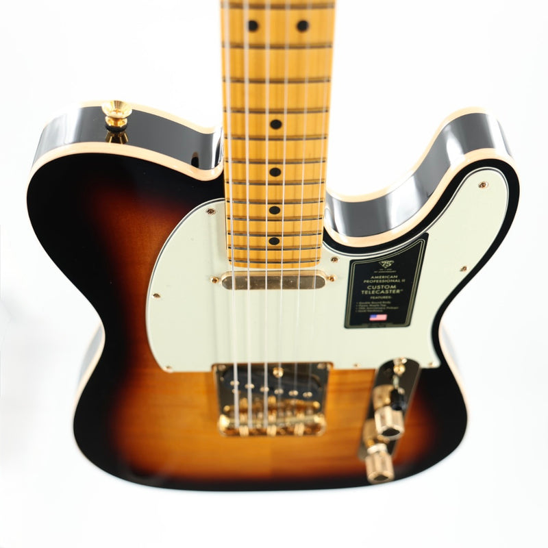 Fender 75th Anniversary American Professional Custom Telecaster Guitar w/ Hardshell Case - 2-Color Sunburst