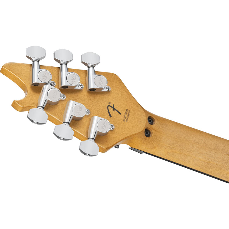 EVH Limited Edition Wolfgang Special Striped Series Guitar w/ Gig Bag - Red Black and White Aged