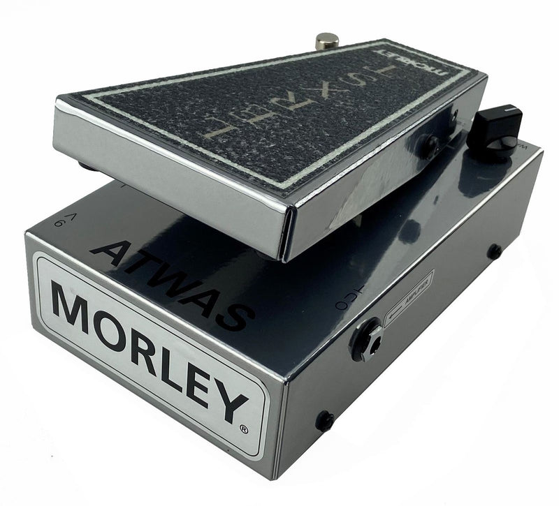 Lerxst ATWAS All The World’s A Stage Wah / Volume Pedal w/ Hand-Signed Backstage Laminate - Chrome