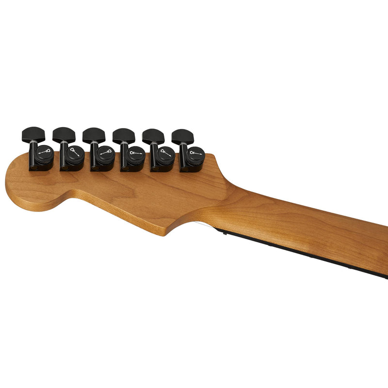 Charvel Pro-Mod Plus Dinky DK24 HH HT EB w/ Seymour Duncan Pickups & Gig Bag - Black Ash