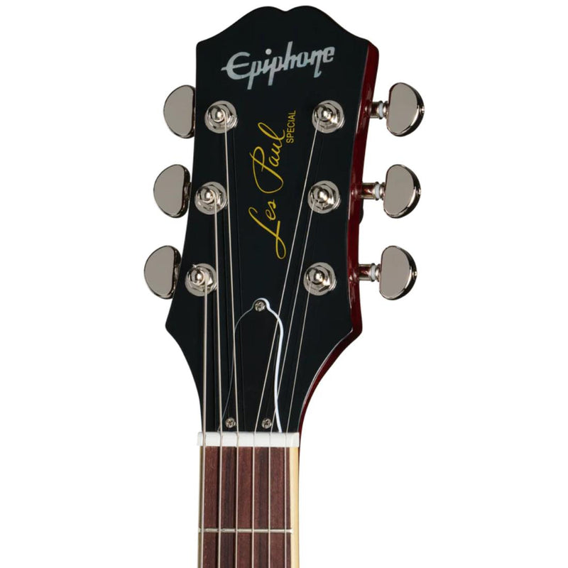 Epiphone Les Paul Special Double Cut Figured Guitar w/ Humbucker Pickups & Gig Bag - Bourbon Burst