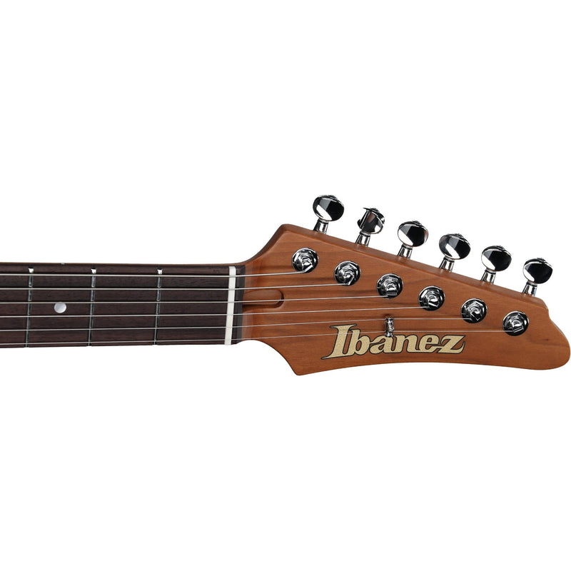 Ibanez AZ2204NW AZ Prestige Guitar w/ Seymour Duncan Pickups & Hardshell Case - Dark Tide Blue