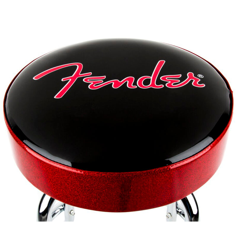 Fender Red Sparkle Barstool - 24-inch
