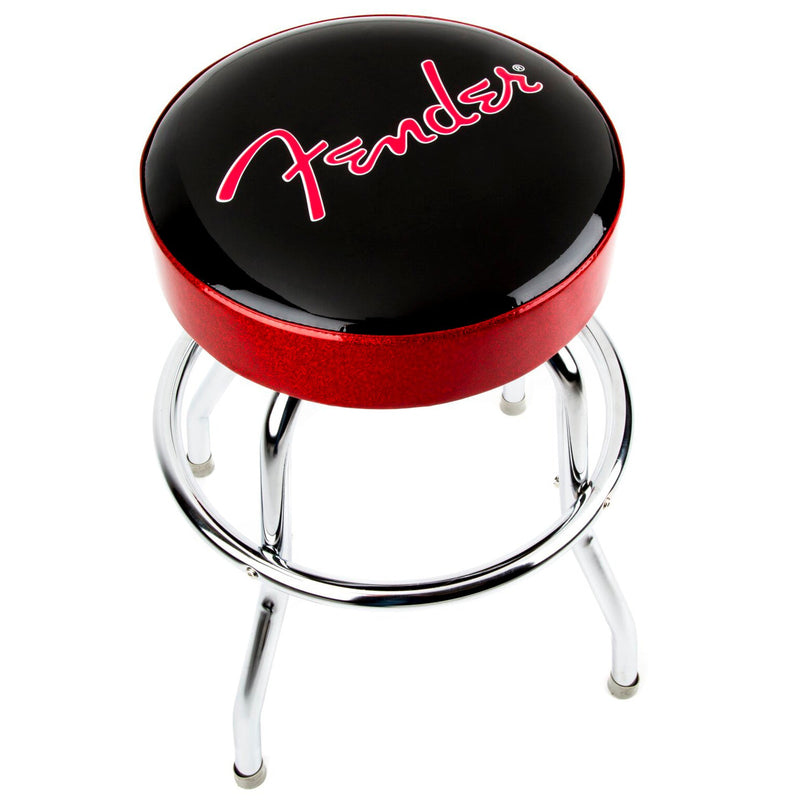 Fender Red Sparkle Barstool - 24-inch
