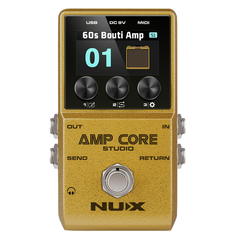 NUX NCA-1 Amp Core Studio Amp Modeling Pedal