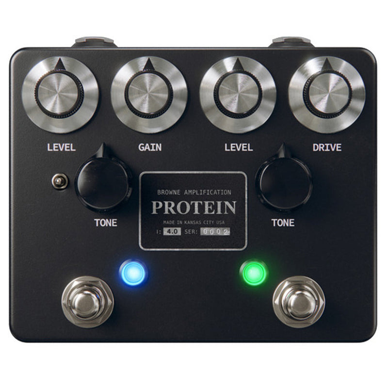 Browne Amplification Protein V4 Dual Overdrive Pedal - Black