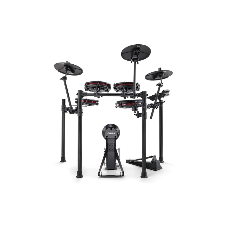 Alesis Nitro Max Eight Piece Electronic Drum Kit w/ Mesh Heads and Bluetooth