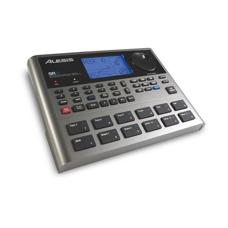 Alesis SR-18 Drum Machine w/ 32MB Sound Library and Built-In Effects